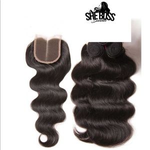 22” Brazilian Body Wavy 100% Virgin Hair